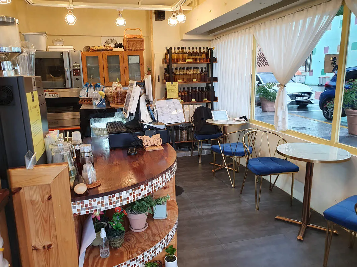 정선군 고한읍  Cafe이야기꽃 1층 내부