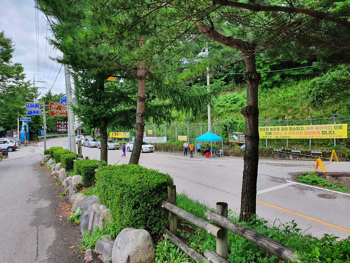 태백시 매봉산 삼수령