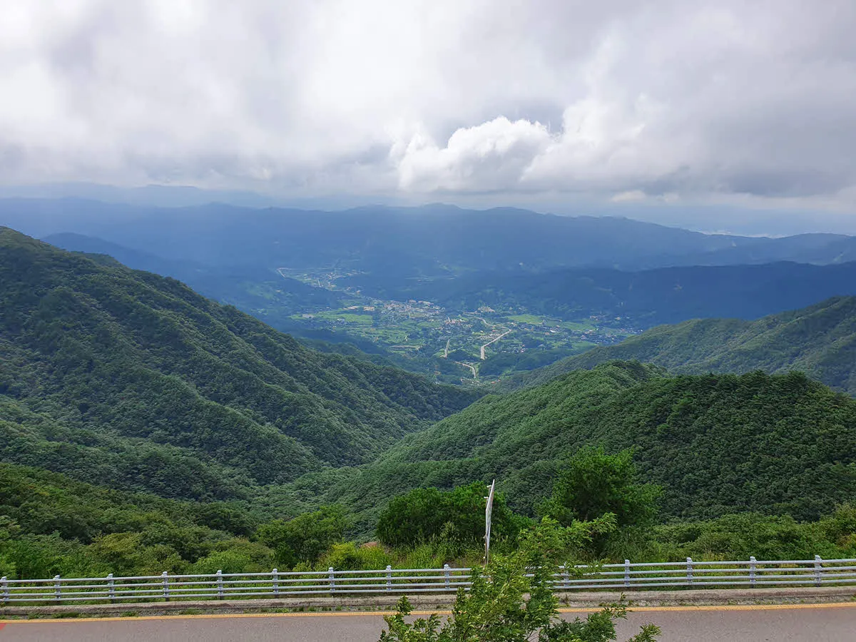 남원군 산동면 방면