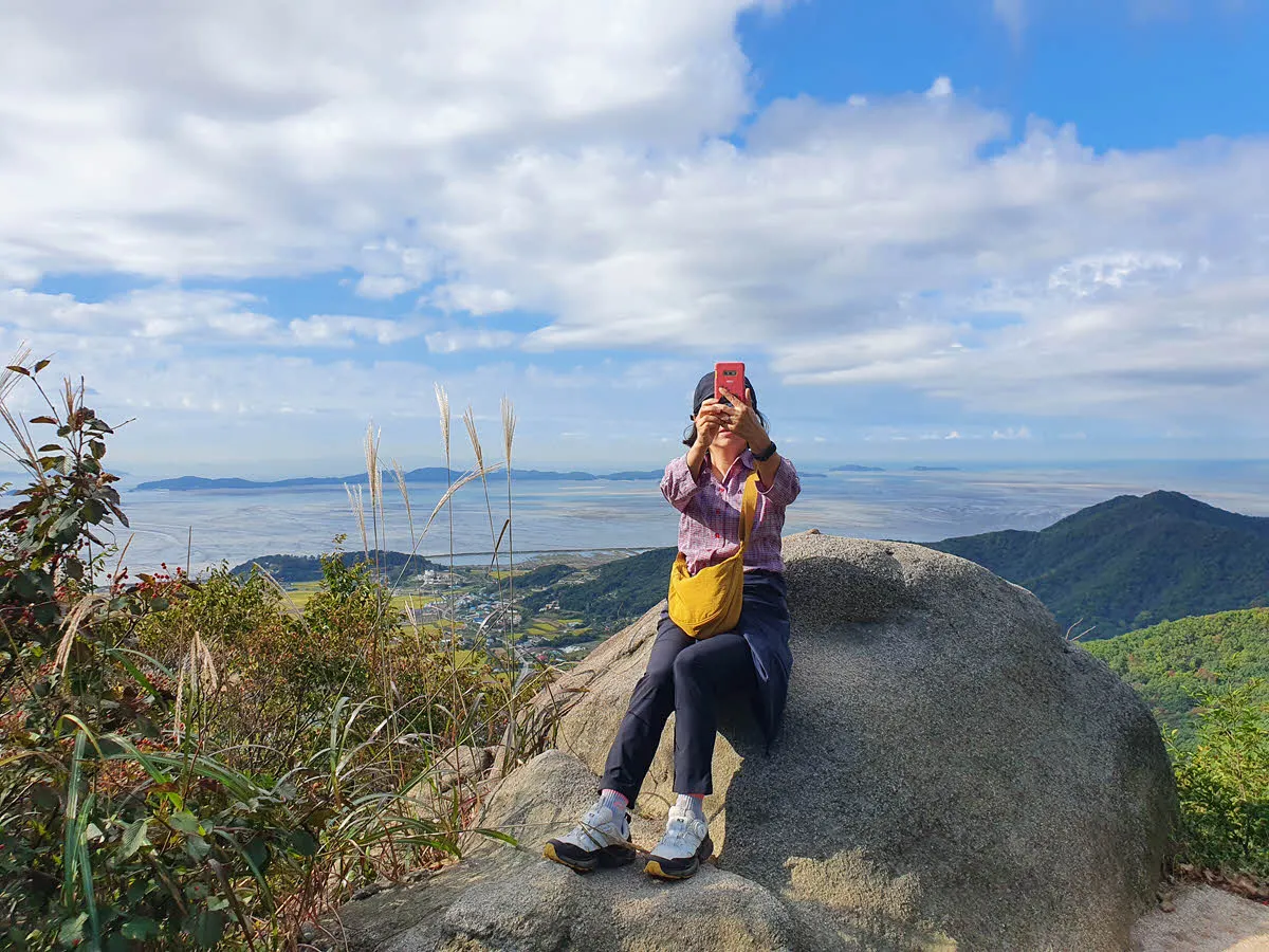 멋진 배경을 두고 그냥 지나칠 순 없다