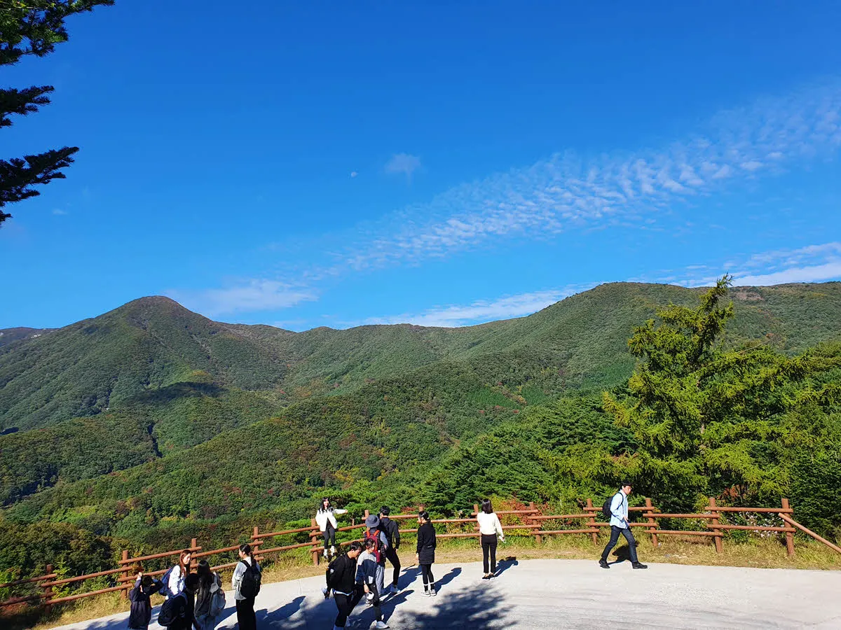 사진에 모두 담을 수 없는 멋진 풍경을 볼 수 있다.