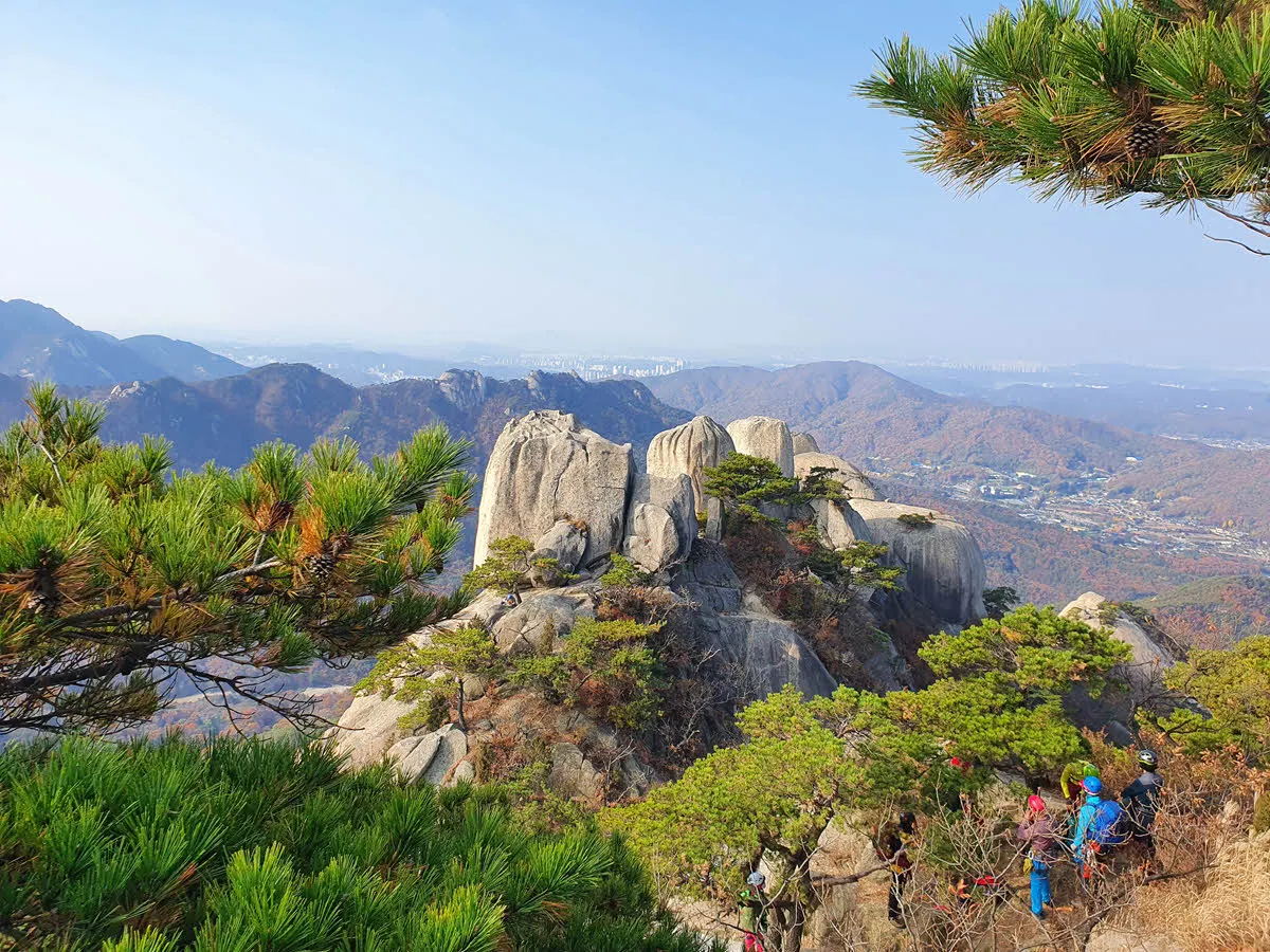 오봉과 암벽등반
