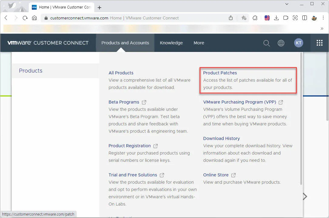 vmware esxi patch file download