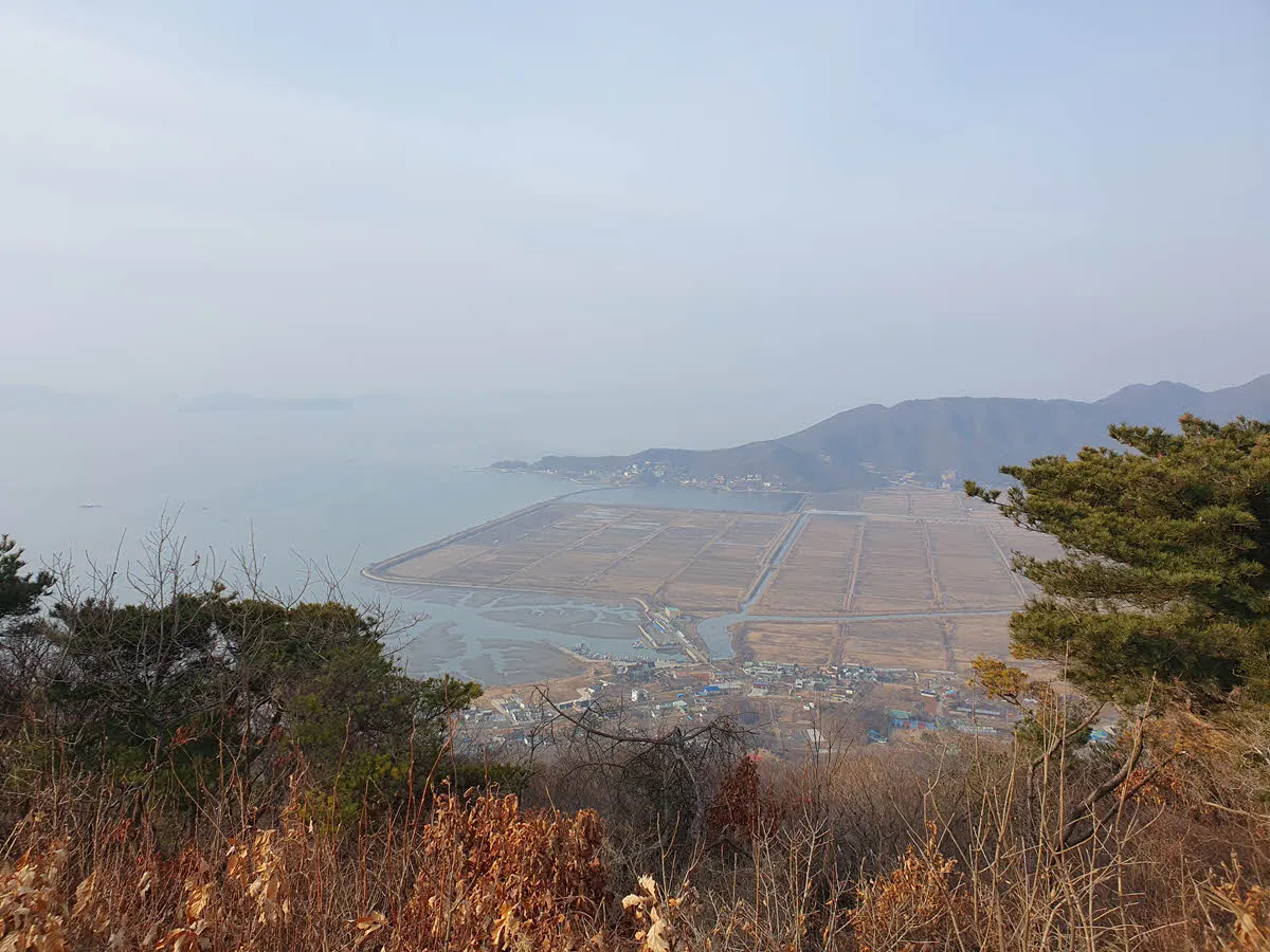 동막해변과 정수사 및 함허동천 방면