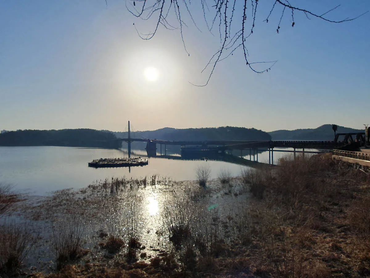 은파호수공원 물빛다리