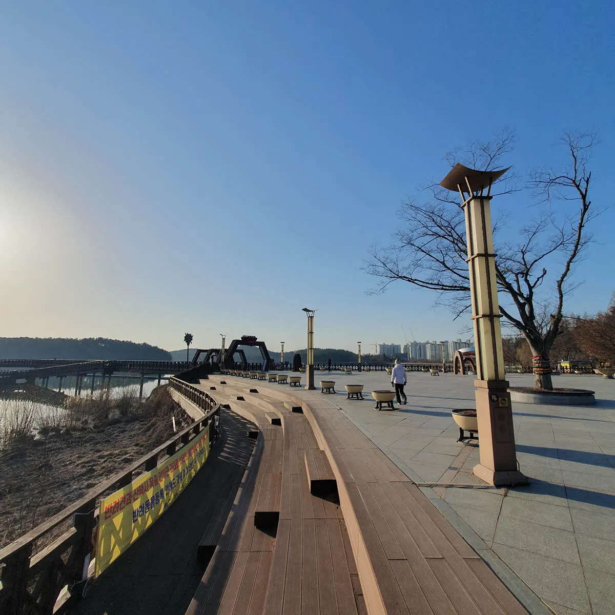 은파호수공원 광장