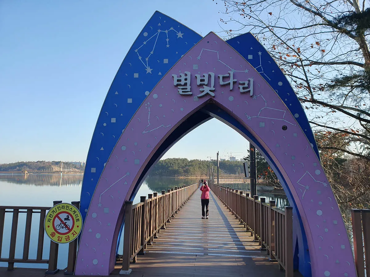 은파호수공원 별빛다리