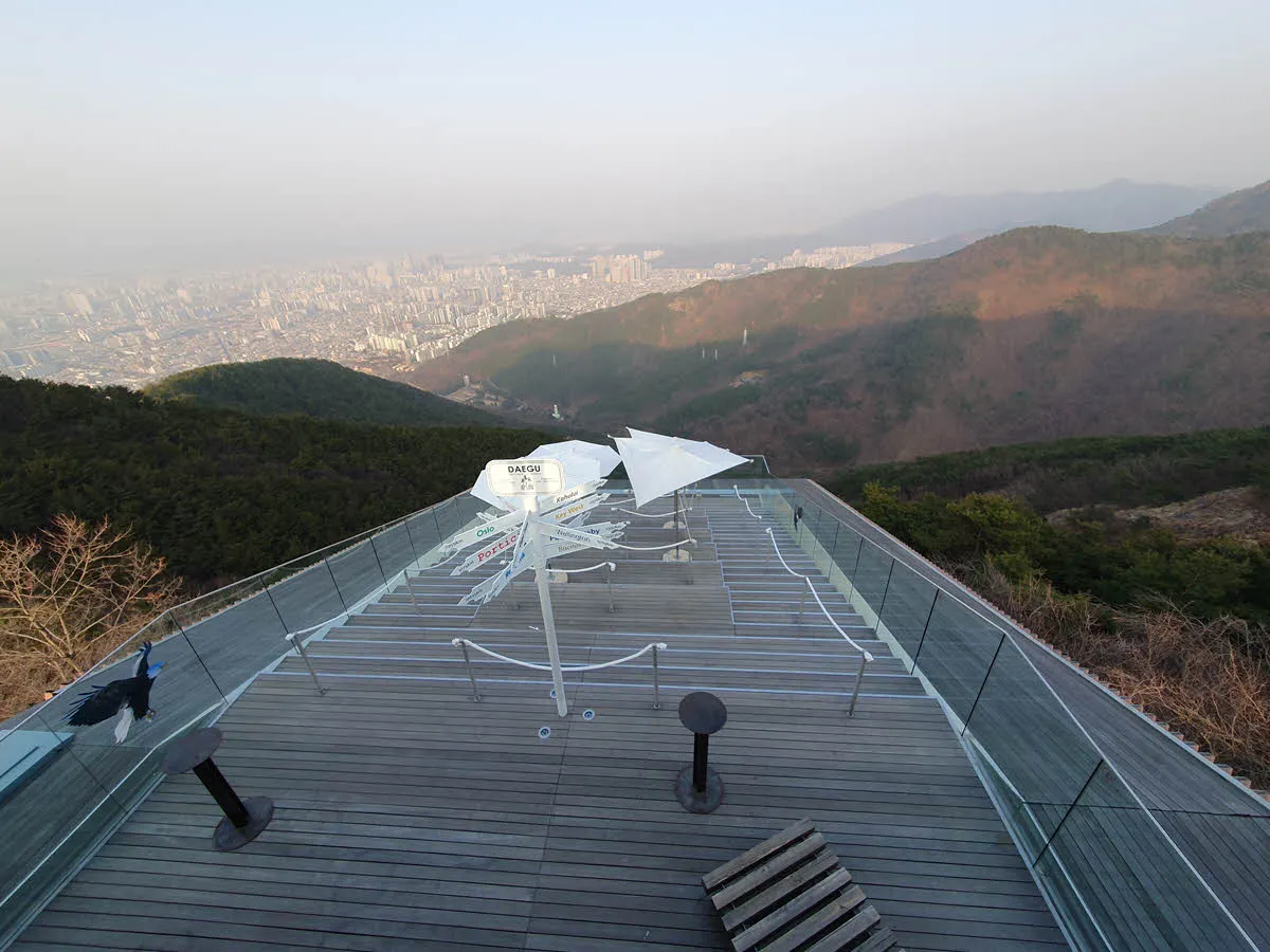 앞산 케이블카 국풍면 명소