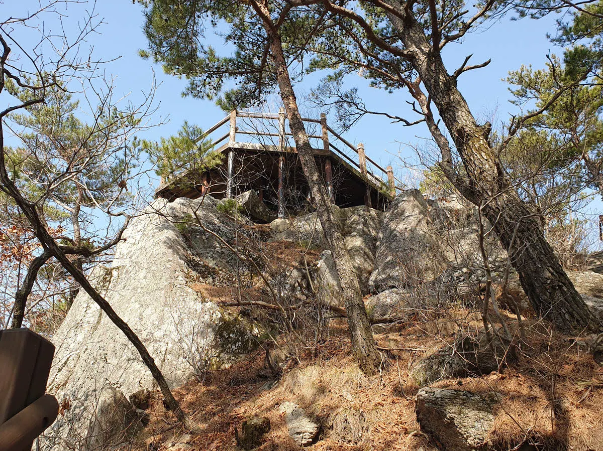 팔공산 낙타봉 전망대