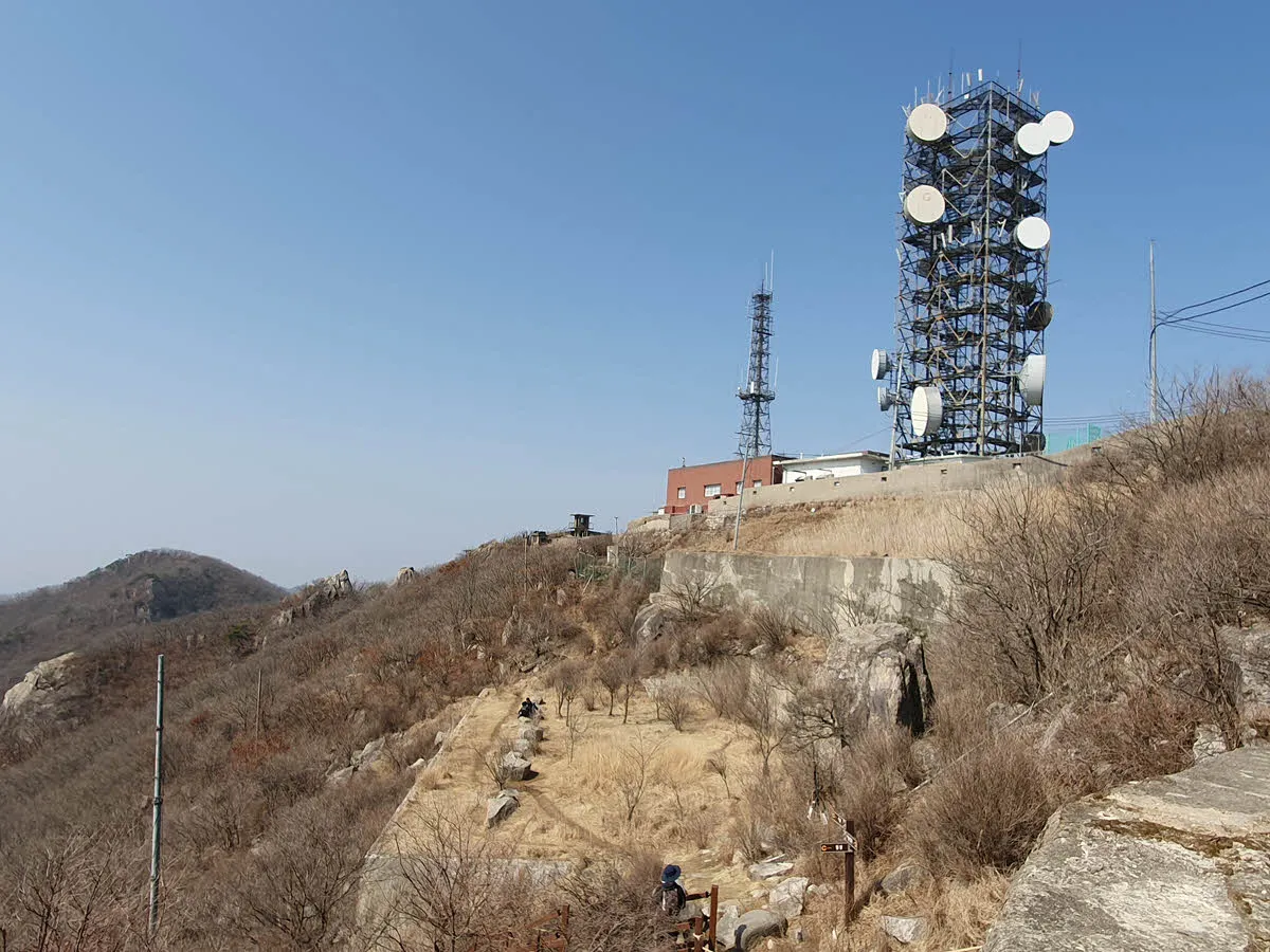 팔공산 비로봉 통신소