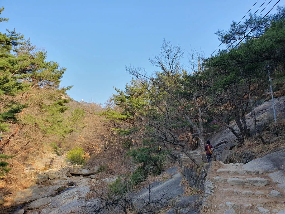 관악산 연주암 가는 길