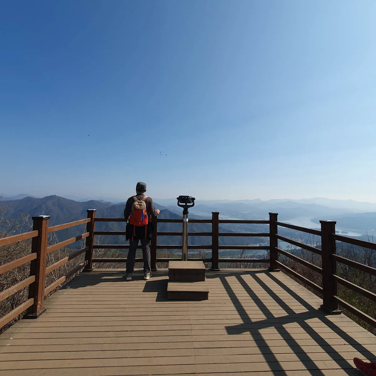 검단산 정상 동쪽 전망대