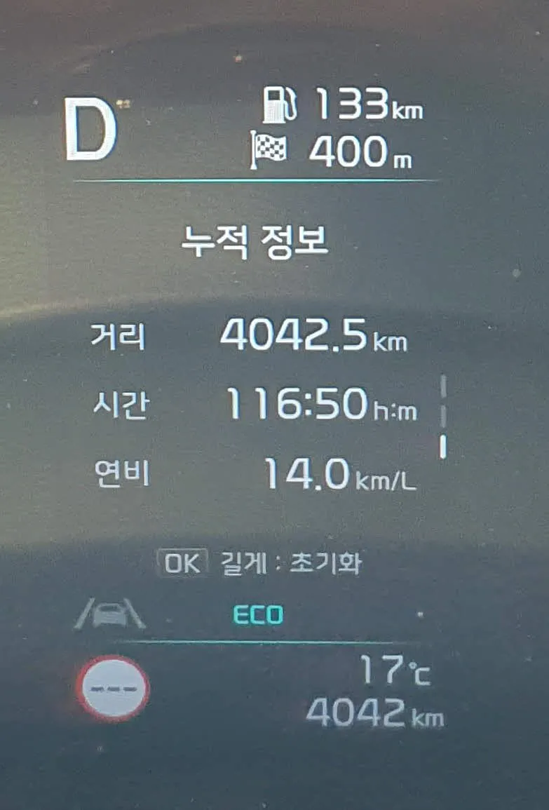 더뉴셀토스 실제 연비