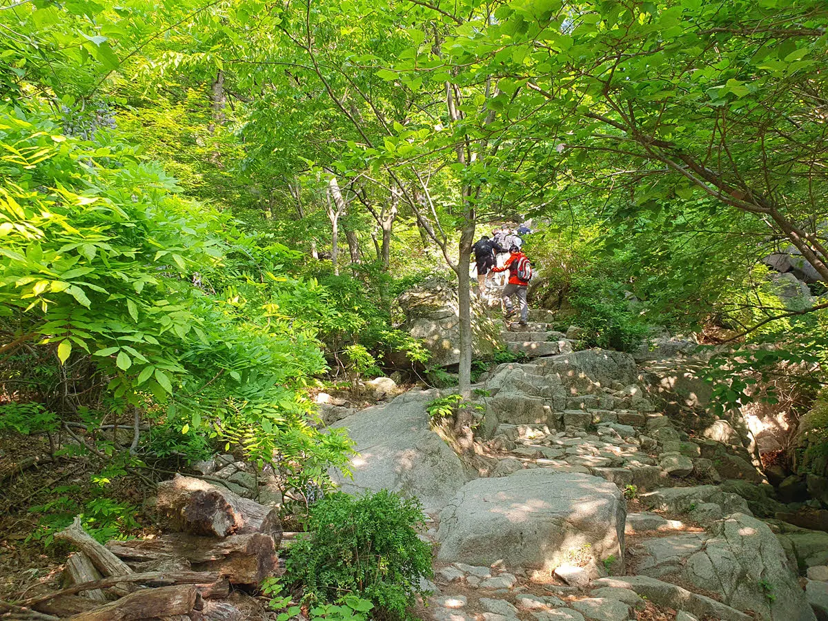 북한산 백운대 탐방로