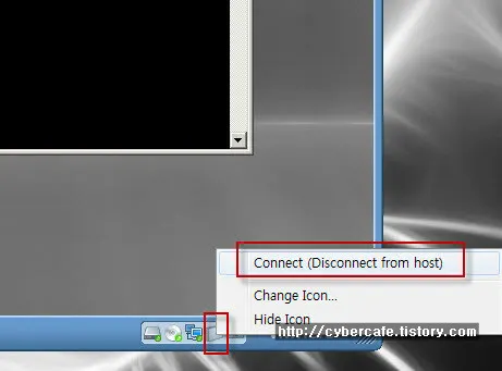 VMware에서 Windows 설치 중 USB 마운트