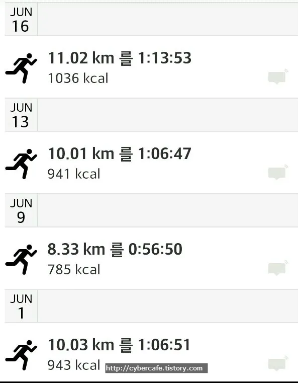 <title>스포츠 트래커 엔도몬도와 인천대공원 달리기</title>