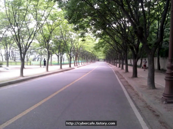 <title>스포츠 트래커 엔도몬도와 인천대공원 달리기</title>