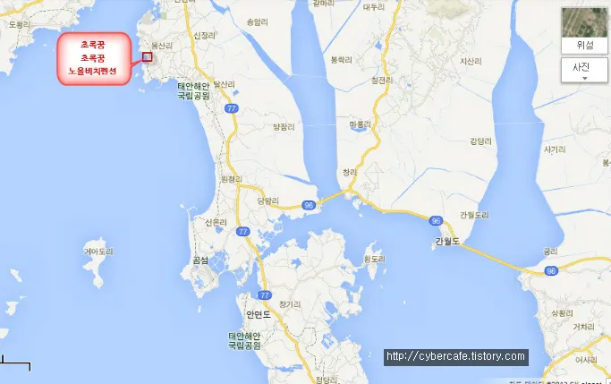 <title>안면도 인근 펜션 - 초록꿈노을비치</title>