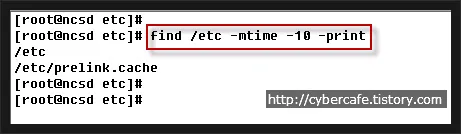 find 명령어에 대한 보안 관점에서의 고찰