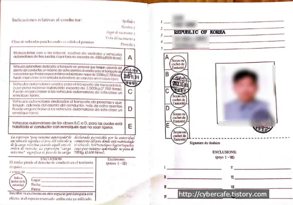 국제운전면허증 발급 받는 방법과 사용 가능 국가
