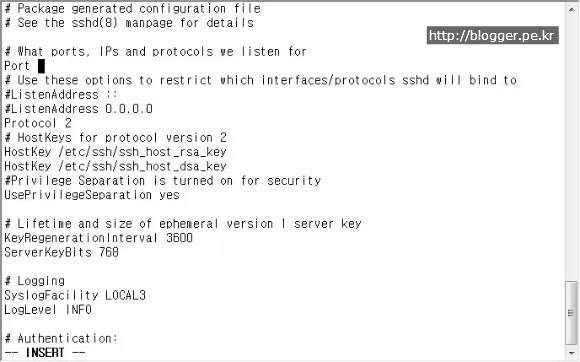 리눅스의 ssh 접속 포트 변경하기(My Book Live ssh 활성화)
