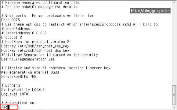 리눅스의 ssh 접속 포트 변경하기(My Book Live ssh 활성화)