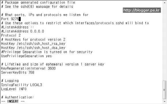 리눅스의 ssh 접속 포트 변경하기(My Book Live ssh 활성화)