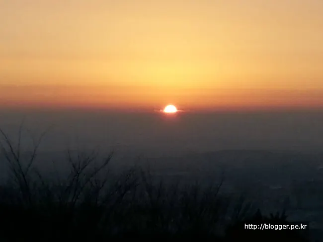 수도권 일출명소 중 하나로 손색없는 심학산