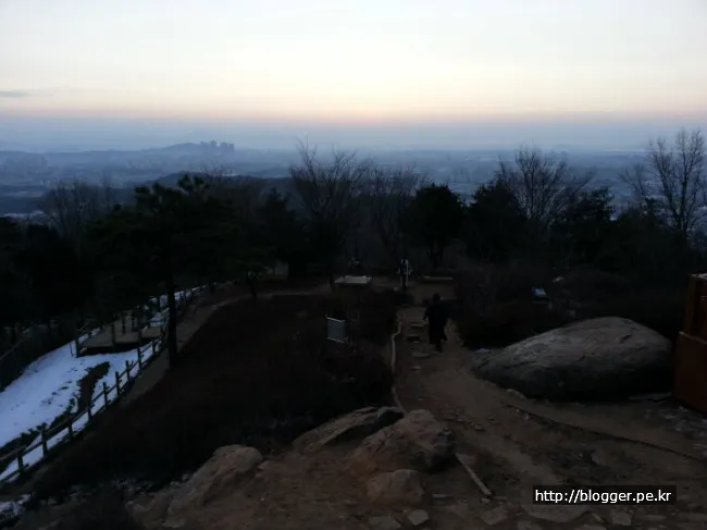 수도권 일출명소 중 하나로 손색없는 심학산