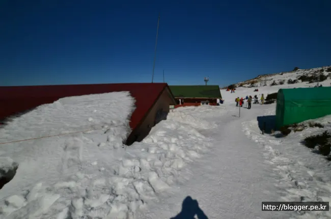 한라산 겨울산행을 하다. (영실코스의 설원 풍경)