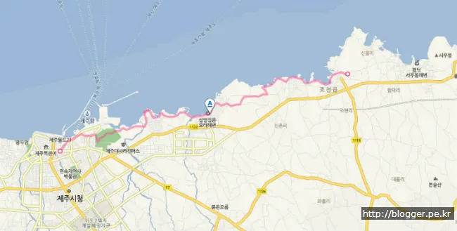 [걷기좋은길]제주 올레길 18코스의 겨울 정취를 만끽하다.