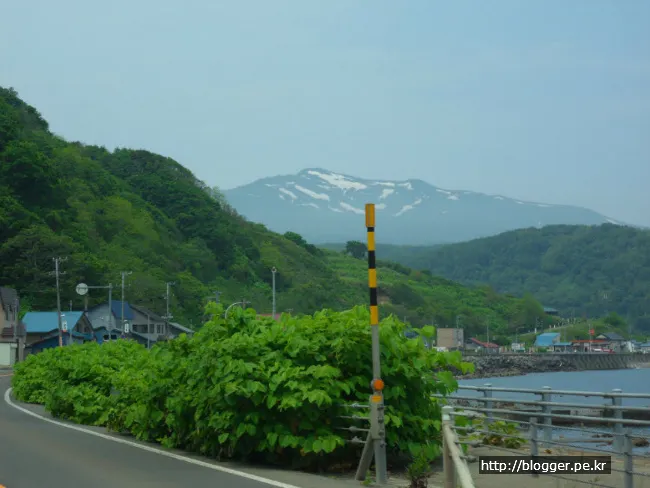 홋카이도 샤코탄 반도의 최북단 가무이곶 절경