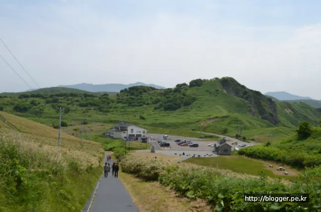 홋카이도 샤코탄 반도의 최북단 가무이곶 절경