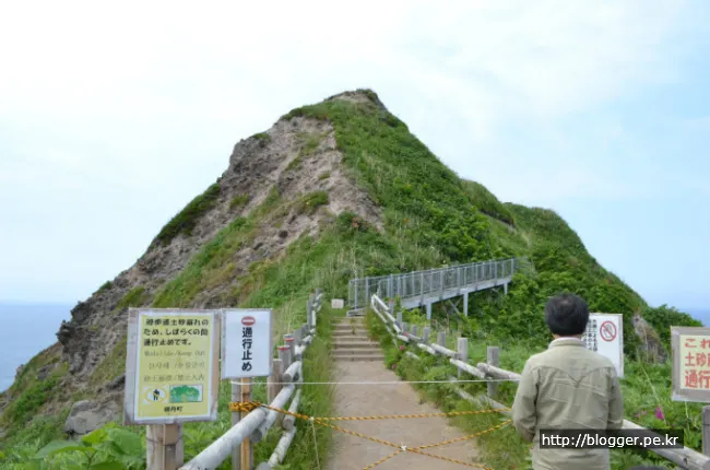 홋카이도 샤코탄 반도의 최북단 가무이곶 절경