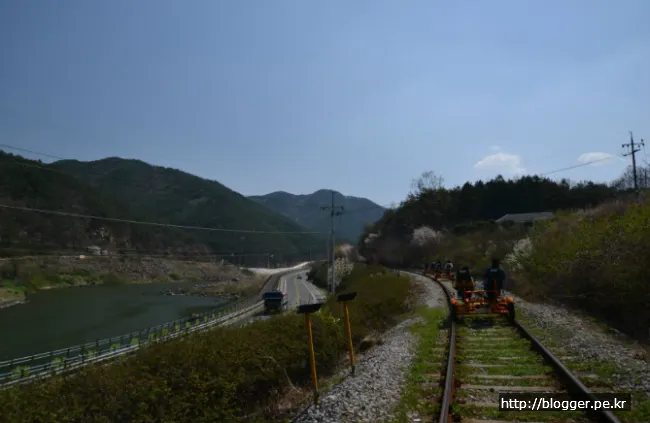 곡성 레일바이크를 타고 섬진강변 둘러보기
