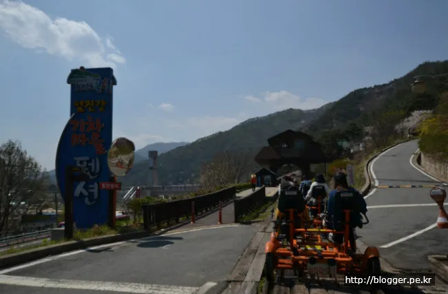 곡성 레일바이크를 타고 섬진강변 둘러보기
