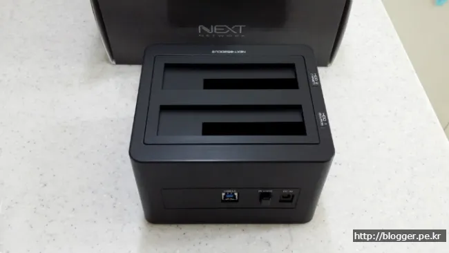 [HDD 도킹] NEXT-852DCU3으로 놀고 있는 HDD 활용하기