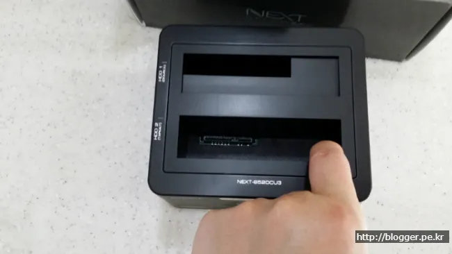 [HDD 도킹] NEXT-852DCU3으로 놀고 있는 HDD 활용하기