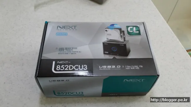 [HDD 도킹] NEXT-852DCU3으로 놀고 있는 HDD 활용하기