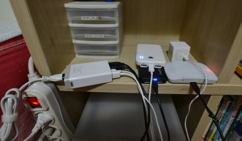 멀티충전기 - ANKER 40W (USB 5포트/각각 5V/2.5A 지원 - 최대 8A)