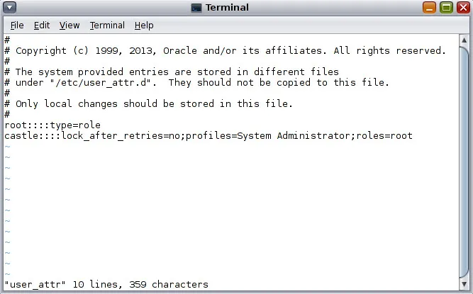 솔라리스 11 (Solaris 11) 설치 후 root 로그인 허용하기