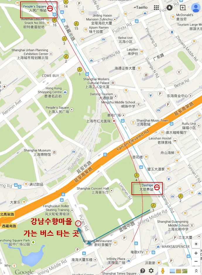 강남수향(江南水鄕)마을 중 하나인 상하이의 주가각(朱家角)