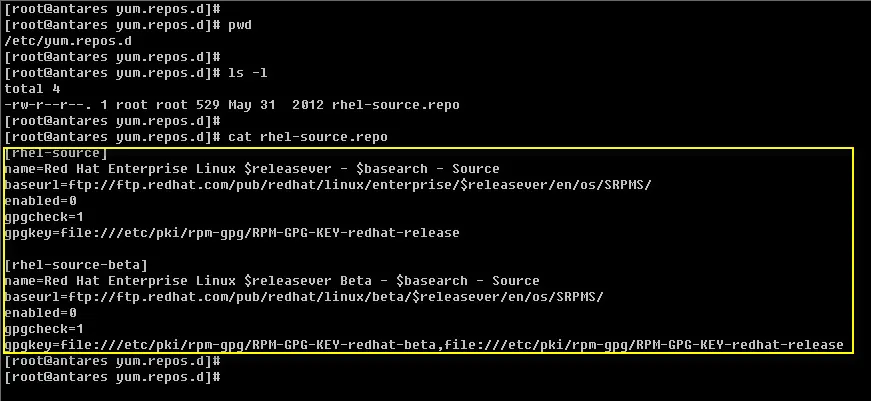RedHat 리눅스에서 yum으로 패치 및 신규 패키지 설치할 때 CentOS 리포지토리를 사용하는 방법
