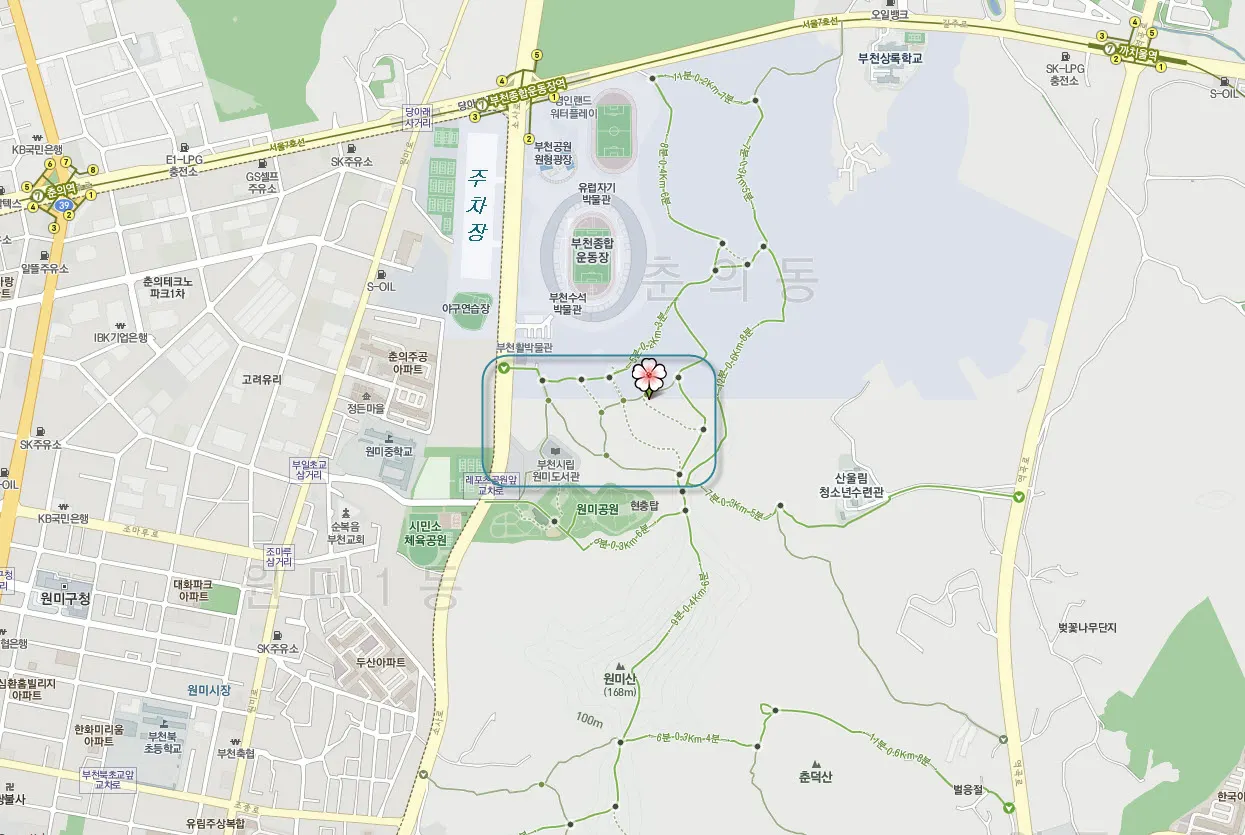 진달래 축제 (경기도 부천시 원미산 - 부천 종합 운동장 인근)