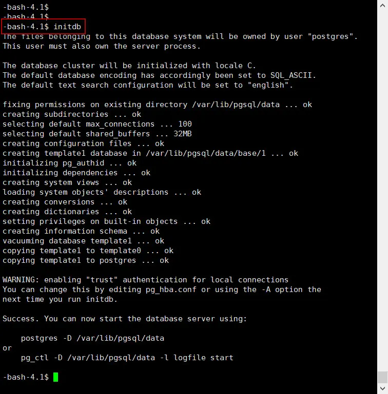 PostgreSQL 설치와 DB 만들기 (CentOS 6.6)