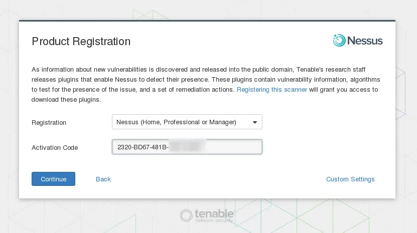취약점 진단 도구 네서스(Nessus) 설치하기