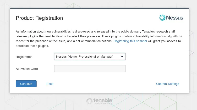 취약점 진단 도구 네서스(Nessus) 설치하기