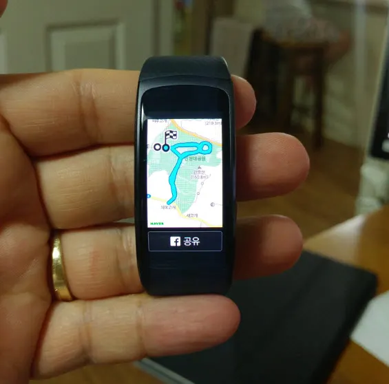 S헬스와 기어핏2를 이용한 운동 기록 측정