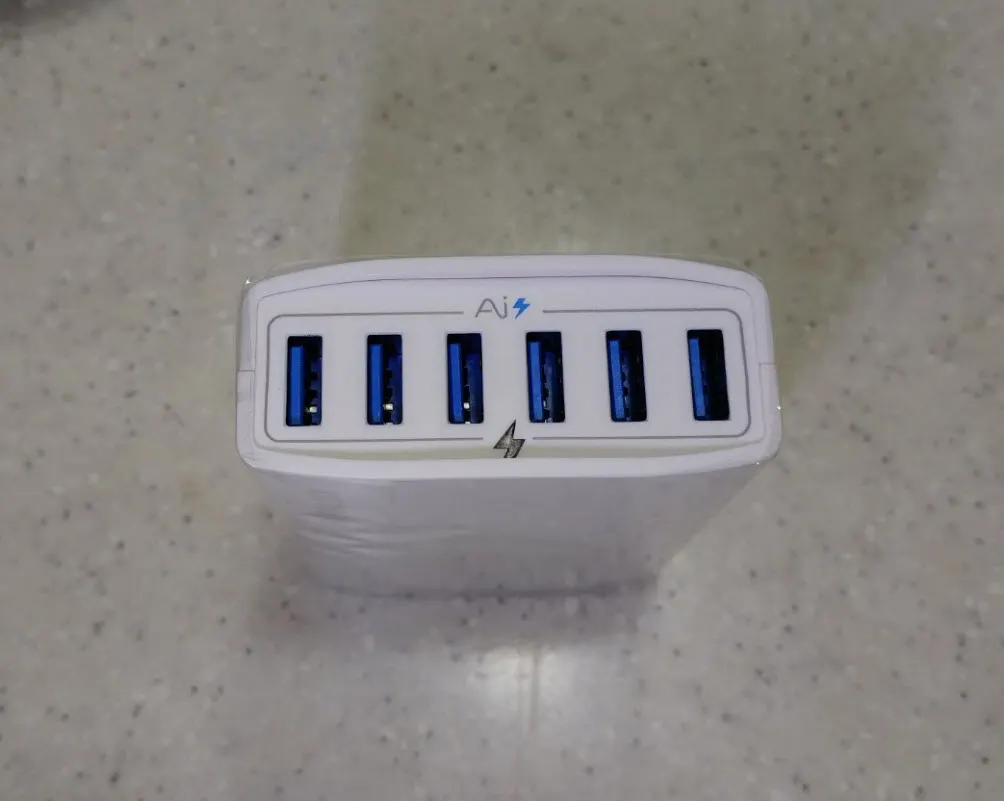 클레버 6포트 터보 USB 충전기