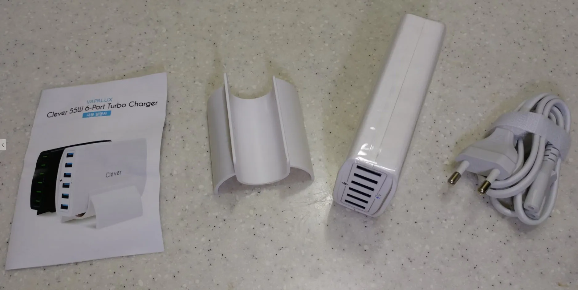 클레버 6포트 터보 USB 충전기